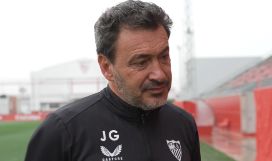 Jesús Galván, entrenador del Sevilla Atlético