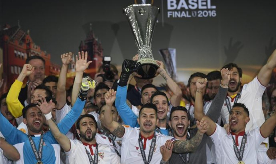 La copa UEL, conquistada por el Sevilla FC por quinta vez en Basilea