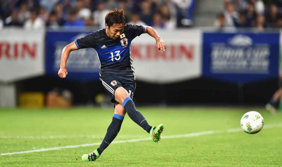 Kiyotake lanza un penalti con Japón
