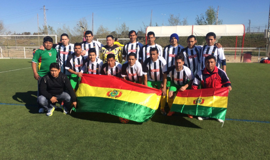 La selección boliviana en el Mundialito de la Integración