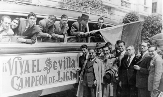 El Sevilla FC campeón de Liga en 1946
