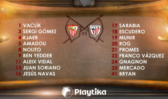 Squad for Athletic Bilbao