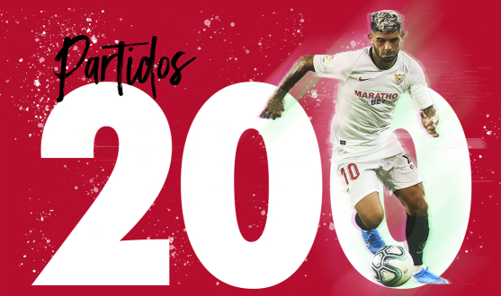 Banega brings up 200 appearances for Sevilla 