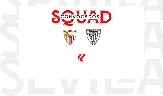 Squad announced to face Athletic Club