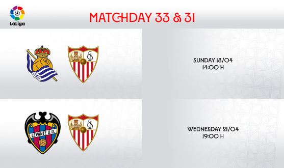 Timetable Sevilla FC
