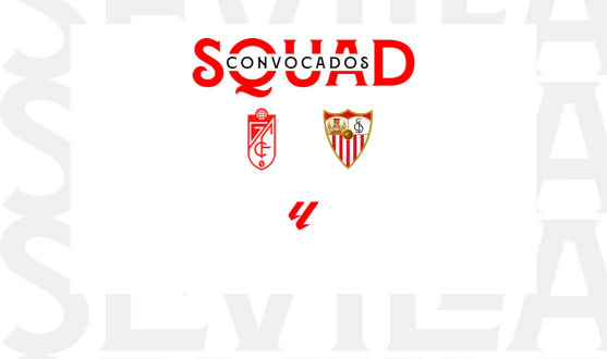 Sevilla FC squad v Granada CF