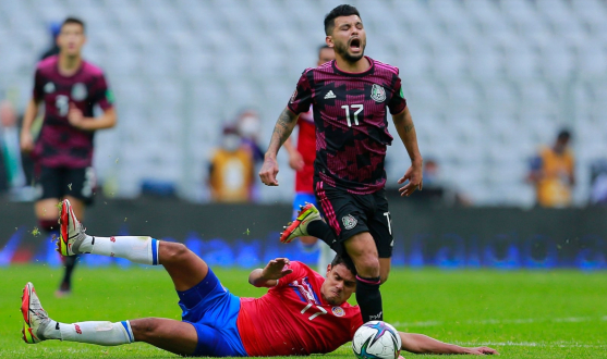 Corona played 74 minutes in Mexico's draw against Costa Rica