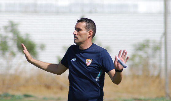 Sergio Jiménez, segundo entrenador Sevilla FC Femenino