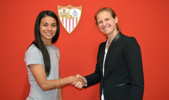 Francisca Lara jugadora del Sevilla FC Femenino