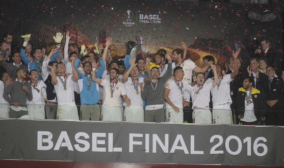 Sevilla FC, ganador de la UEFA Europa League en 2016