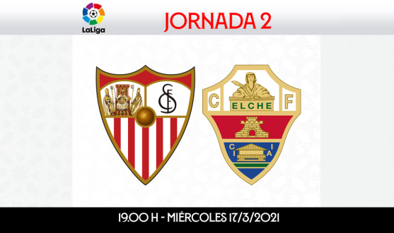 Timetable Sevilla FC-Elche CF