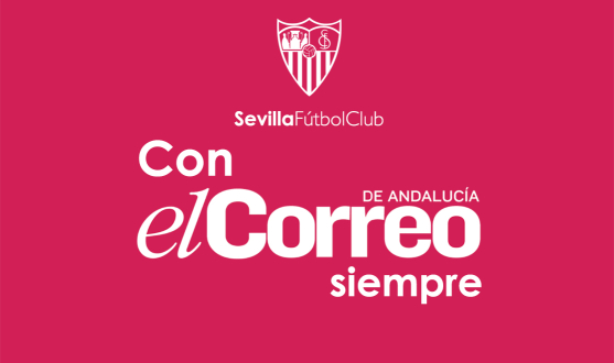 El Sevilla FC, con el Correo de Andalucía