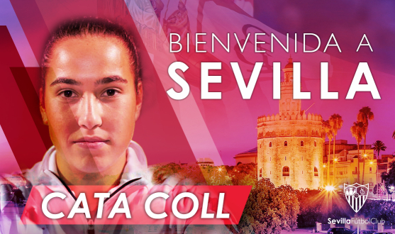 Cata Coll, nueva jugadora del Sevilla FC