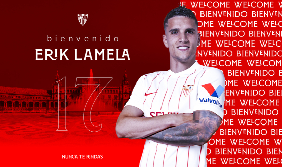 Erik Lamela, nuevo jugador del Sevilla FC