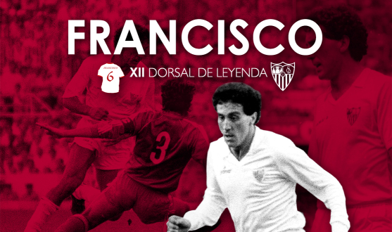 Francisco, XII Dorsal de Leyenda del Sevilla FC