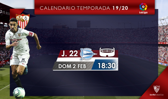 Horario del Sevilla FC en la jornada 22