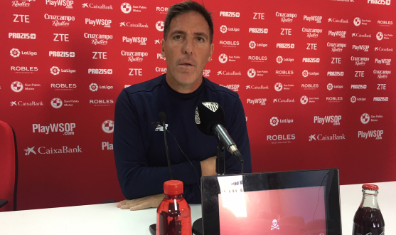 Eduardo Berizzo entrenador del Sevilla FC