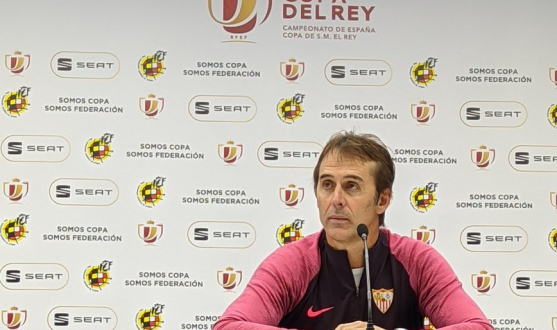 Julen Lopetegui, entrenador del Sevilla FC