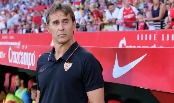 Julen Lopetegui, coach of Sevilla FC
