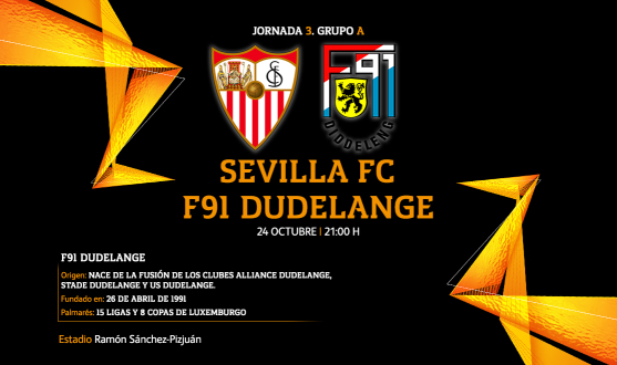 Match preview for game against F91 Dudelange