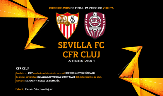 Previa del Sevilla FC-CFR Cluj