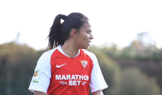 Pancha Lara, jugadora del Sevilla FC