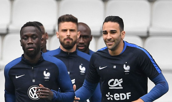 Rami with the French national team