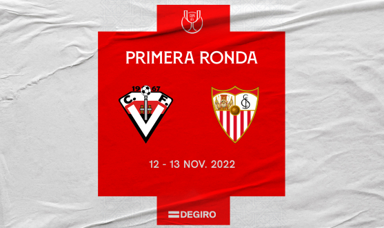 Velarde CF-Sevilla FC en la primera ronda de la Copa del Rey