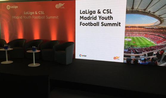 LaLiga & CSL Madrid Youth Football Summit