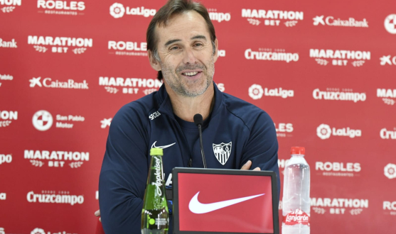 Lopetegui in the press conference before Levante UD