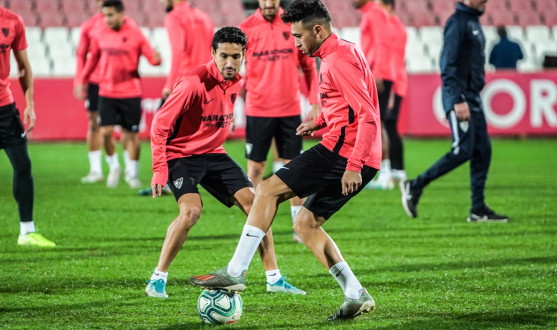Sevilla FC training, 19th November