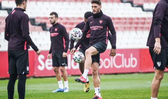 Sevilla FC training, Wednesday 29th January