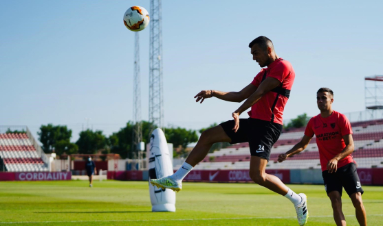 Entrenamiento del Sevilla FC del 4 de agosto