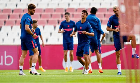 Sevilla FC training 21 September