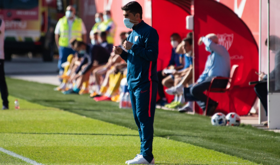 Imagen del técnico del Sevilla Atlético