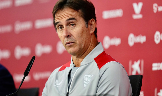 Julen Lopetegui, at the press conference before Atlético Madrid