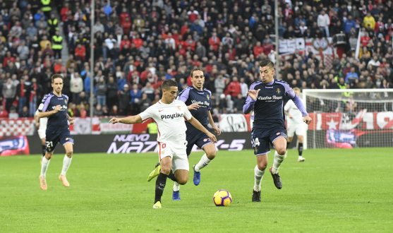 Ben Yedder assists against Valladolid