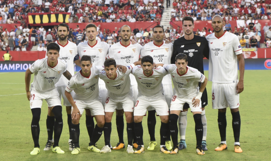 Sevilla starting eleven against Istanbul Basaksehir