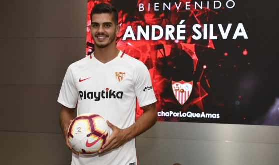 André Silva, jugador del Sevilla FC
