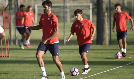 Bernardo entrena con el Sevilla Atlético