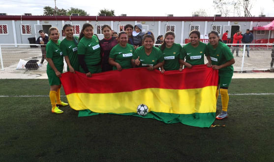 Bolivia se impuso en el cuadro femenino del Mundialito