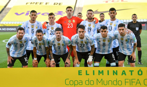 Argentina against Brazil