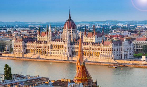 Panorámica de Budapest, capital de Hungría