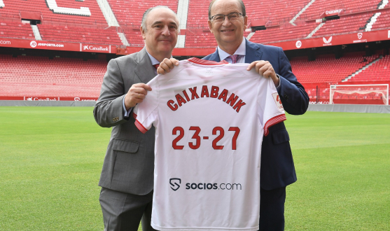 Caixabank, new club sponsor until 2027