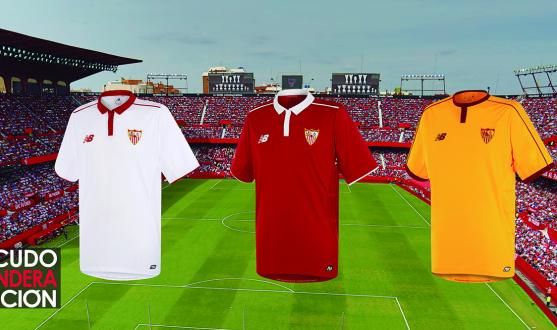 Camisetas del Sevilla FC de la temporada 16/17