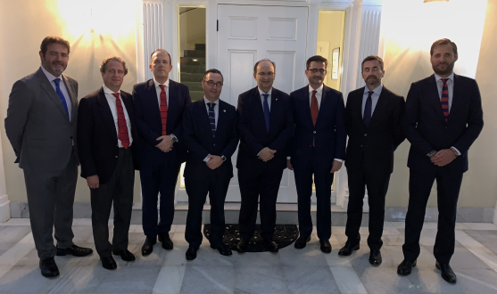 The delegation of Sevilla in Spain's consulate in Miami 
