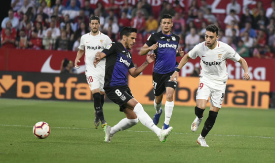 Munir del Sevilla FC ante el CD Leganés