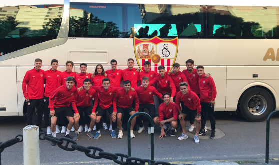 El Sevilla FC Juvenil en Vigo