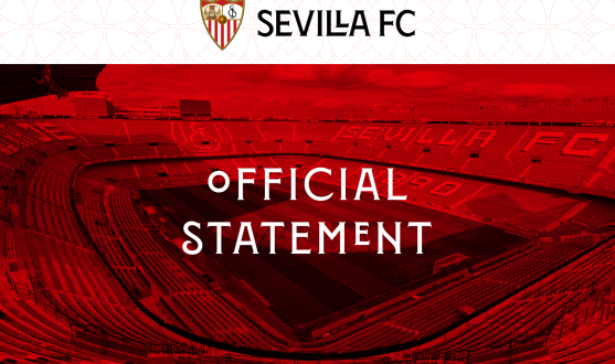 Sevilla FC official statement