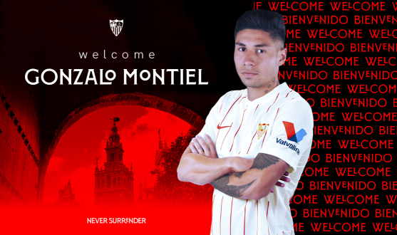 Gonzalo Montiel joins Sevilla FC